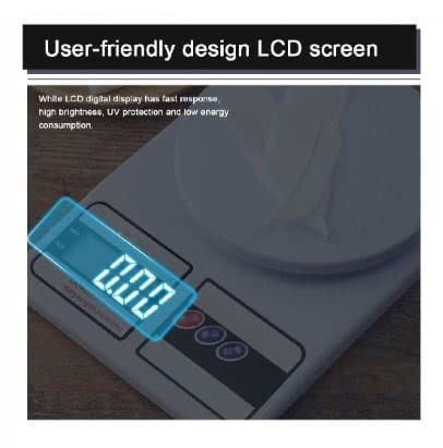 OZAWA Multipurpose Electronic Portable Digital Kitchen Scale LED Screen Weight Machines for Kitchen Weighing Scale 10 KG Capacity - Image 3