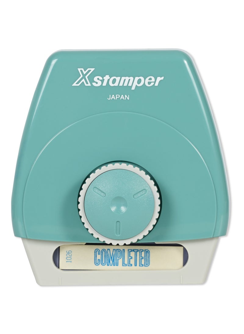 Artline Xstamper 3 In 1 Word Stamp Blue Ink, COMPLETED, ENTERED, FILE COPY - ARXTCXM8515 - Image 3