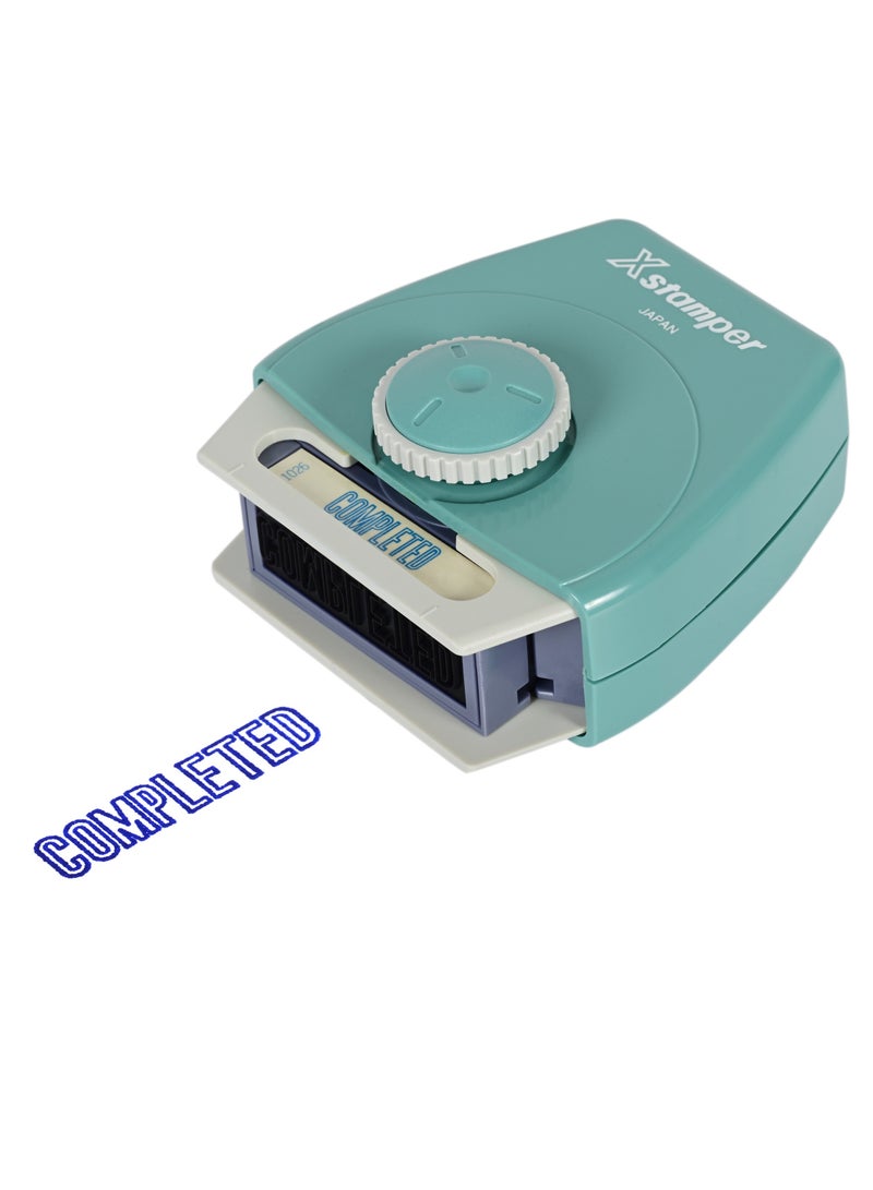Artline Xstamper 3 In 1 Word Stamp Blue Ink, COMPLETED, ENTERED, FILE COPY - ARXTCXM8515 - Image 5