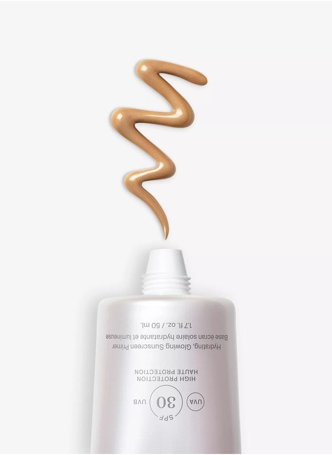 Supergoop! - Supergoop! Glowscreen Sunscreen SPF 30 with Hyaluronic Acid + Niacinamide Golden Hour (50ml) – Illuminating, Hydrating Broad-Spectrum Sunscreen with a Golden Tint, Perfect for All Skin Tones and Makeup Primer Use - Image 1