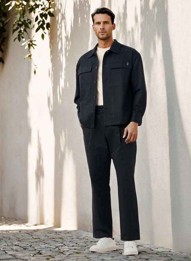 Emperor Emperor Regular Fit Mid-Rise Trousers