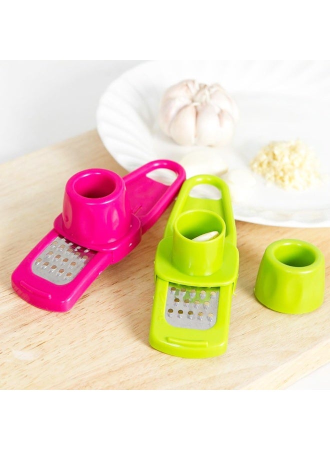 Ximimark 3 Pcs Mini Ginger Garlic Grinding Planer Slicer Multi Functional Cutter Tool - Image 2