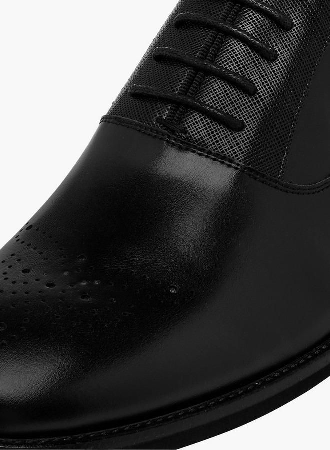 DUCHINI Men Lace-Up Oxford Shoes - Image 4