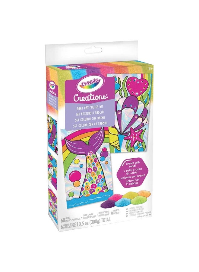 Crayola مجموعة ملصقات فن الرمل من كرايولا كرييشنز - Image 2