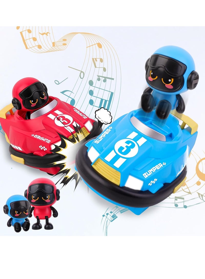 سيارات تصادم بالتحكم عن بعد – عربة جو كارت مزدوجة 2.4 جيجاهرتز - Image 1