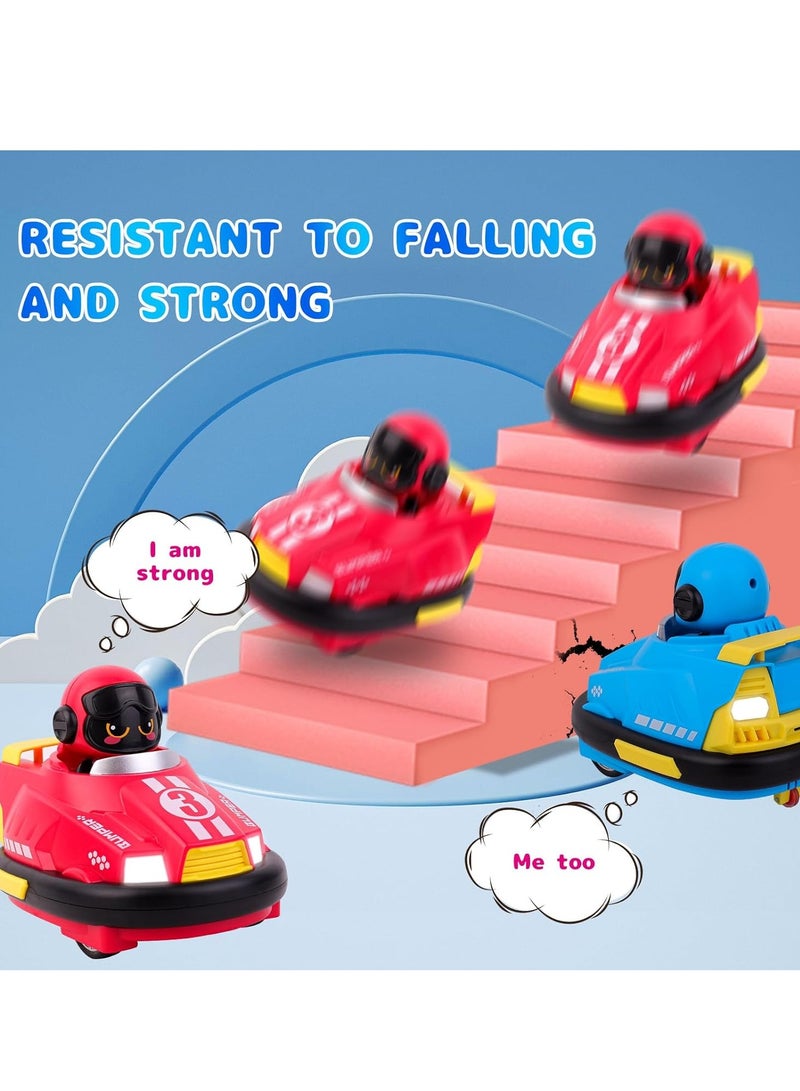 سيارات تصادم بالتحكم عن بعد – عربة جو كارت مزدوجة 2.4 جيجاهرتز - Image 3