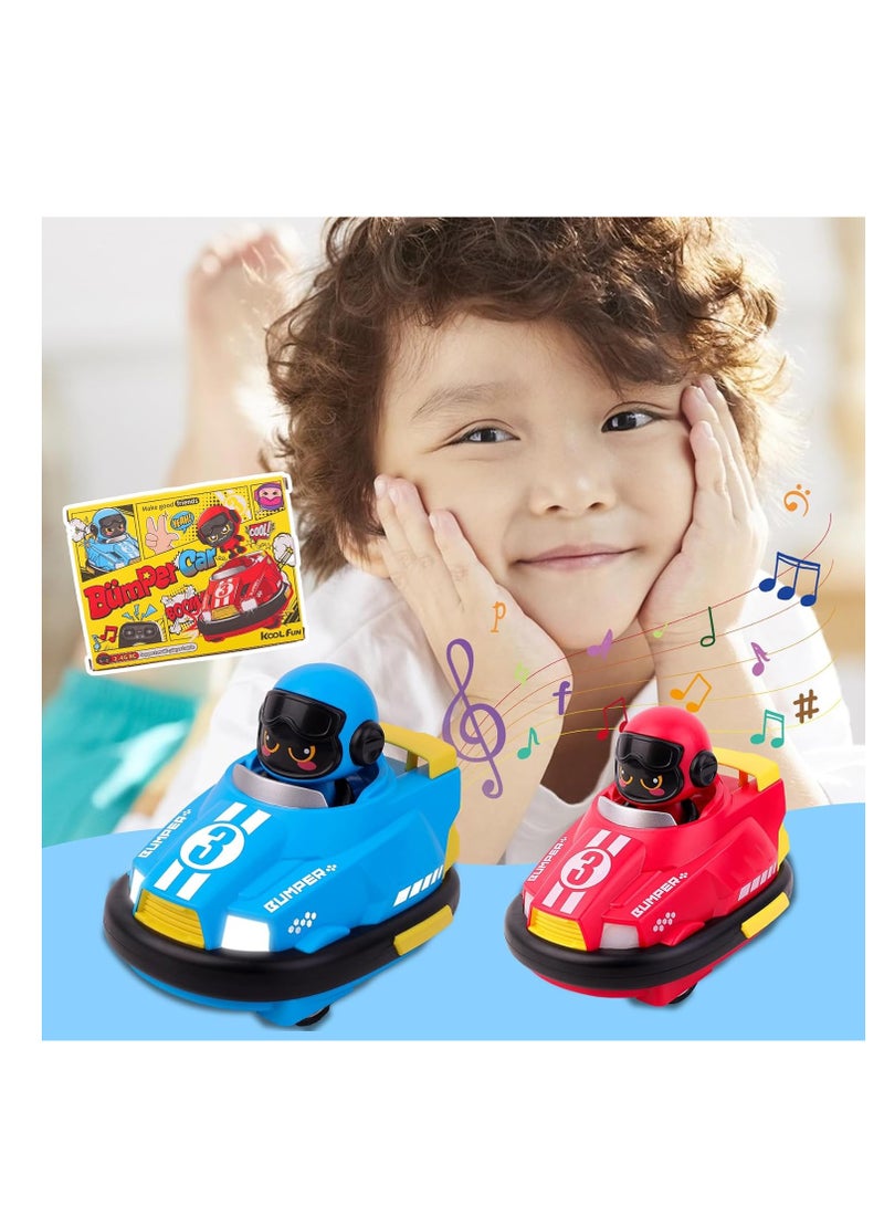 سيارات تصادم بالتحكم عن بعد – عربة جو كارت مزدوجة 2.4 جيجاهرتز - Image 4