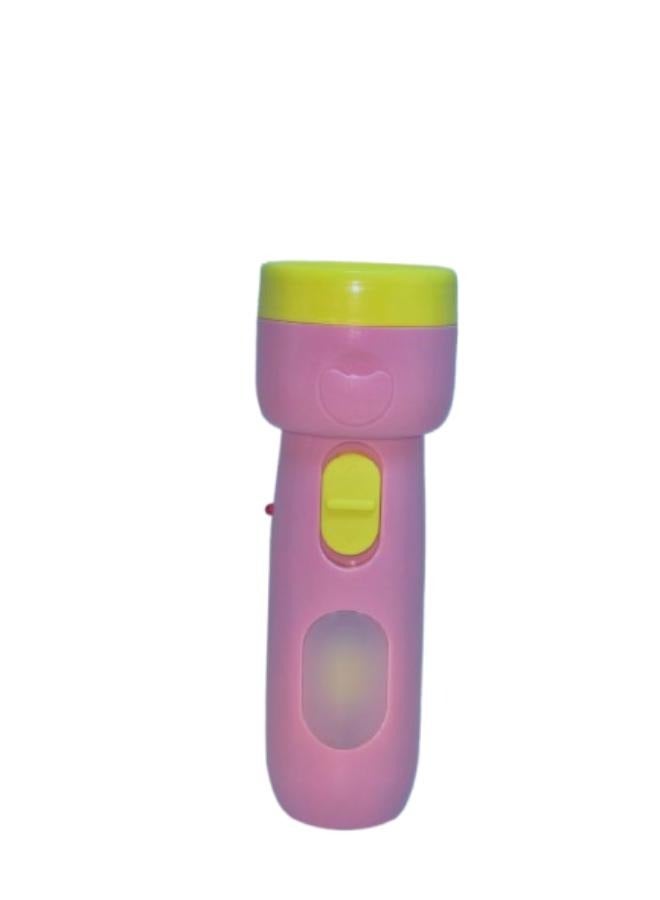 Rechargeable LED Torch LY-8821 - Pink - Image 2