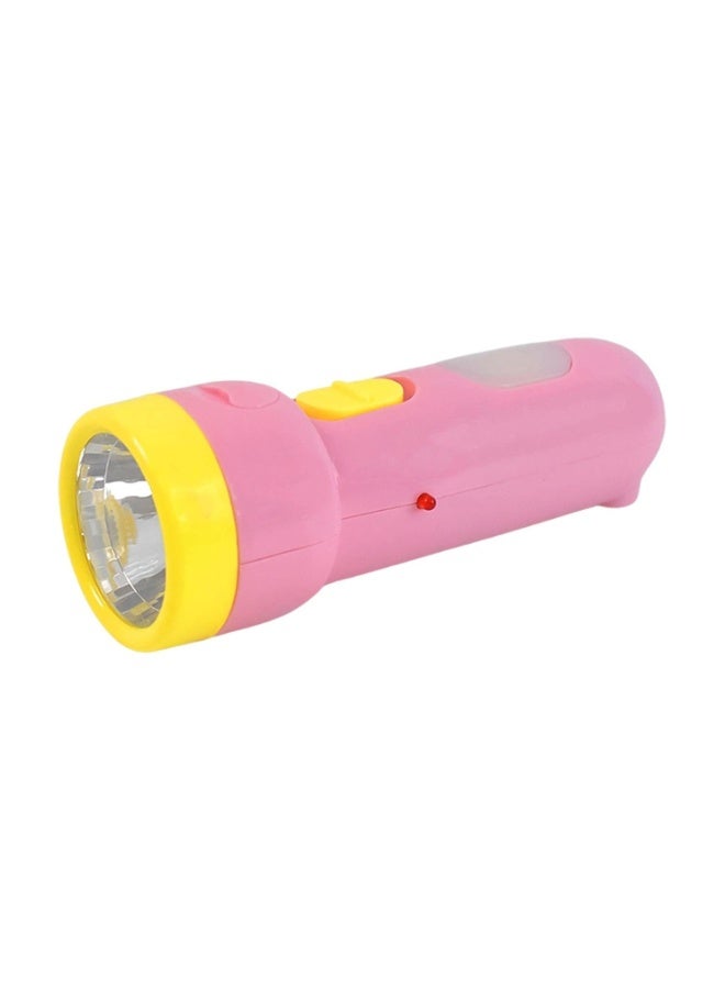 Rechargeable LED Torch LY-8821 - Pink - Image 1
