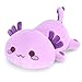 Onsoyours Cute Axolotl Plush Soft Stuffed Animal Salamander Plush Pillow Kawaii Plush Toy for Kids Pruple Axolotl 13 - Image 3
