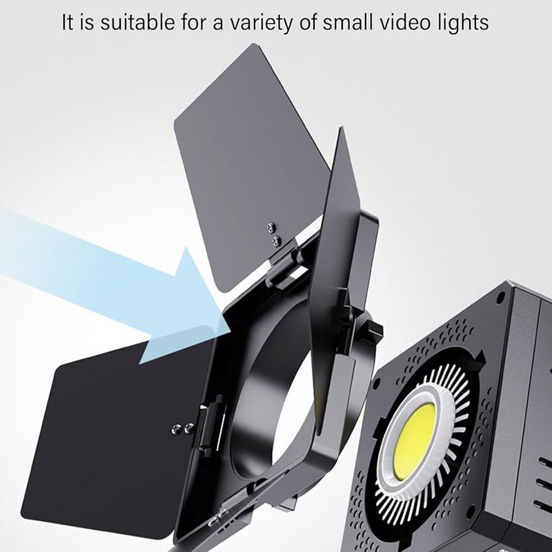 Aluminum Alloy Four Leaf Light Baffle Flexible Leaves for Video Portrait Vlogging - Image 4