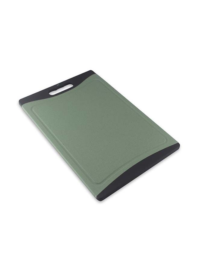 Fissman طقم لوحات تقطيع للمطبخ، مجموعة من 2 لوح تقطيع بلاستيكي وTPR سهل التنظيف باللون الرمادي 25x36 سم/18x35.5 سم - Image 2