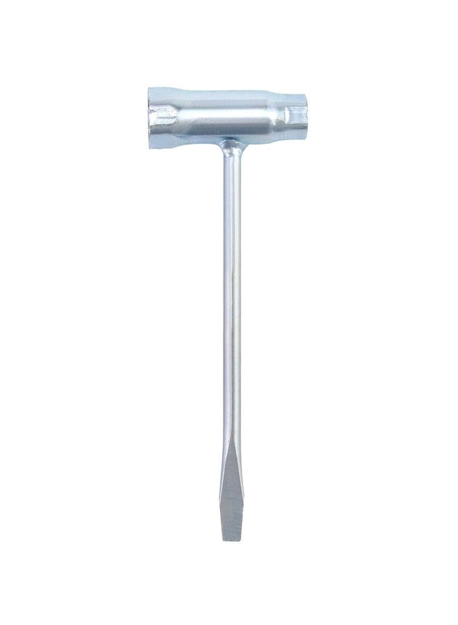 QWORK Combination Screwdriver & Wrench, 5-Pack 13 x 19mm Chainsaw Scrench T-Wrench Spanner Tool, for Saws Chains Nuts Spark Plug - Image 4