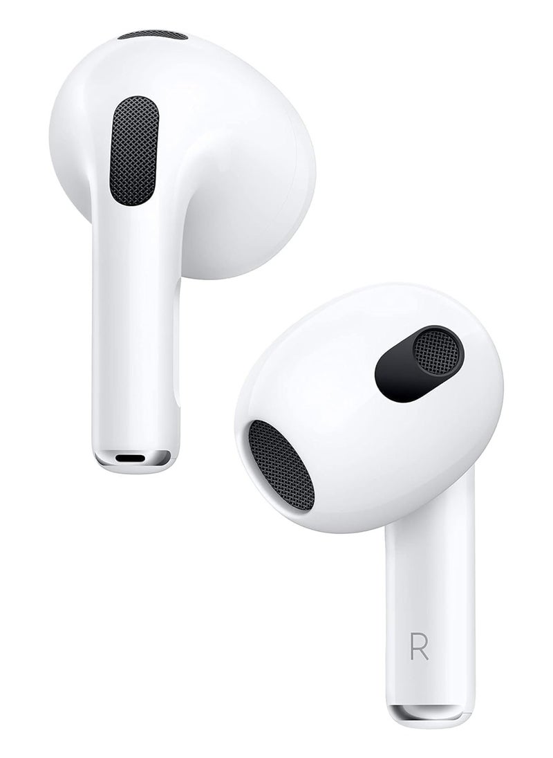 Generic - Wireless Earbuds Earpods Bluetooth In-Ear True Wireless Stereo Bluetooth Earphone Air pod TWS with wireless charging case Compatible for Android & Apple A 3rd Gen (White) - Image 1