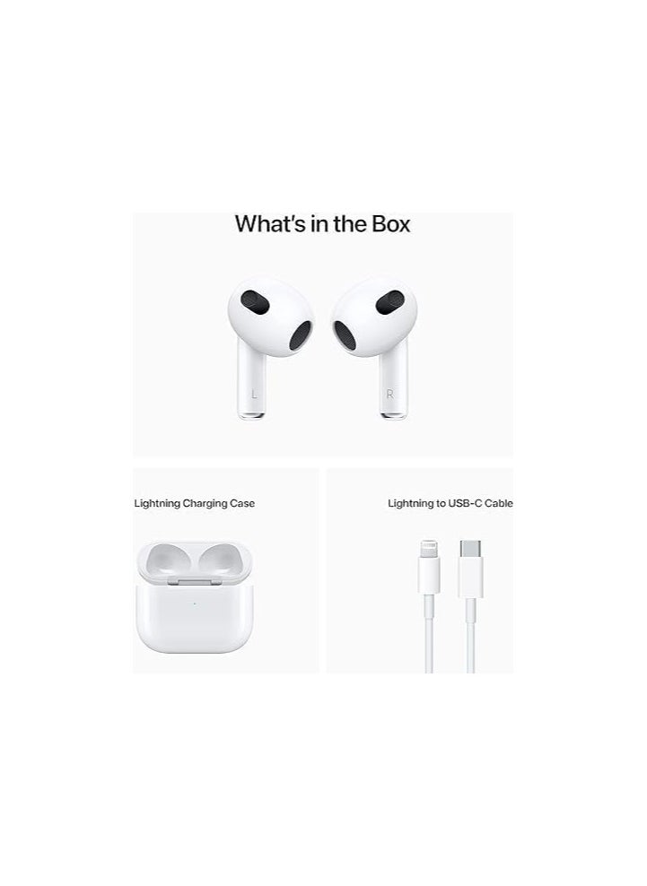 Generic - Wireless Earbuds Earpods Bluetooth In-Ear True Wireless Stereo Bluetooth Earphone Air pod TWS with wireless charging case Compatible for Android & Apple A 3rd Gen (White) - Image 1