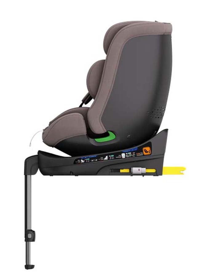 Leclercbaby MOVA 360° Rotating i-Size Car Seat, 40-150 cm – Truffle - Image 3