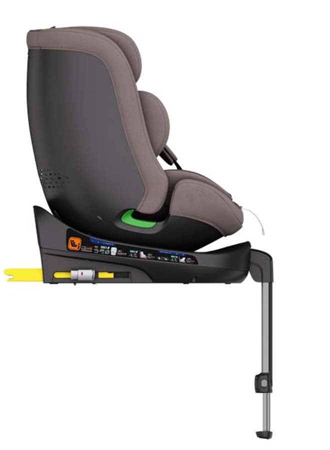 Leclercbaby MOVA 360° Rotating i-Size Car Seat, 40-150 cm – Truffle - Image 4