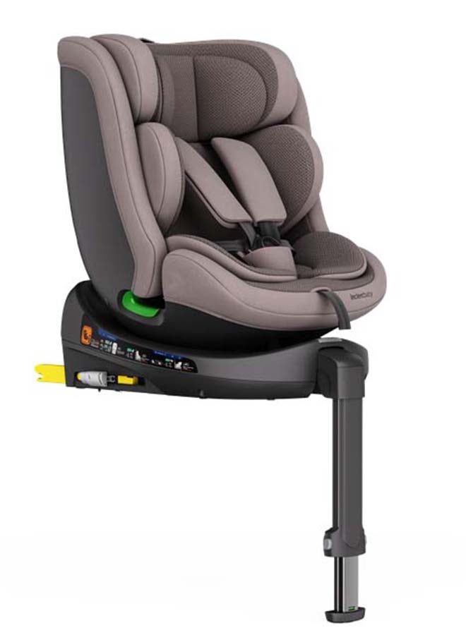 Leclercbaby MOVA 360° Rotating i-Size Car Seat, 40-150 cm – Truffle - Image 5