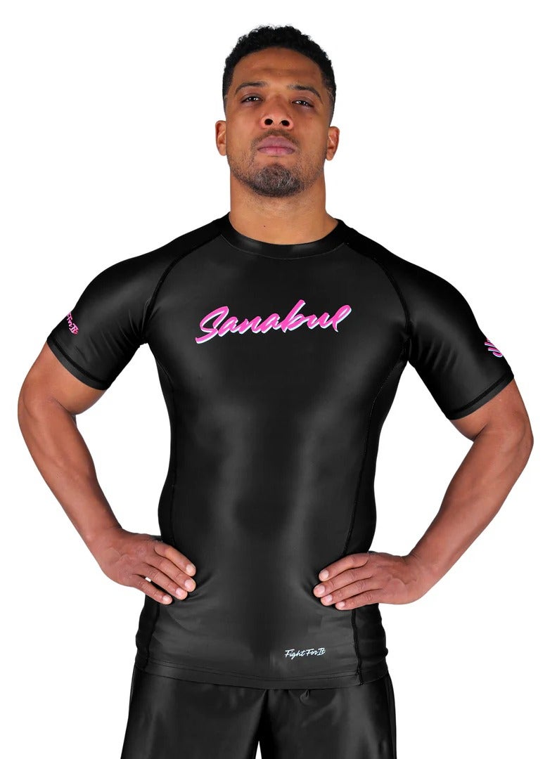 سنابول زي تدريبي Tropic Vice – أسود، قميص ضغط للـ MMA والملاكمة والفنون القتالية