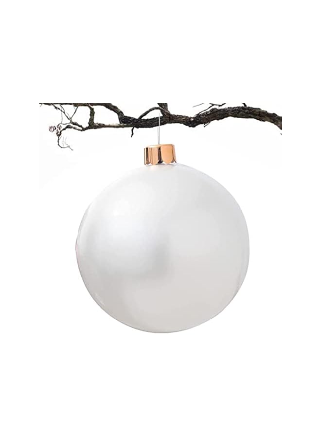 The Bros زينة كرة عيد الميلاد القابلة للنفخ، 65 سم/25 بوصة كرات PVC كبيرة | زينة حفلات المهرجانات للحديقة، الفناء، المنزل، الشرفة، المدخل، الساحة - Image 5