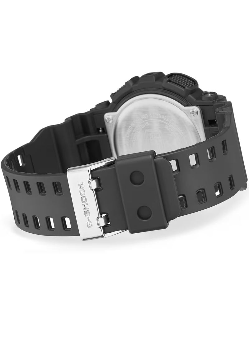 G-Shock GA100MF-1A  Analog-Digital Multi-Color Black Resin Watch - Image 3