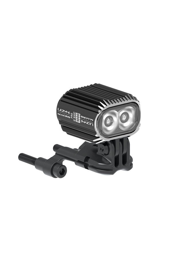 LEZYNE , Ebike Macro Drive 1000, Light, Front, Black  - Image 3