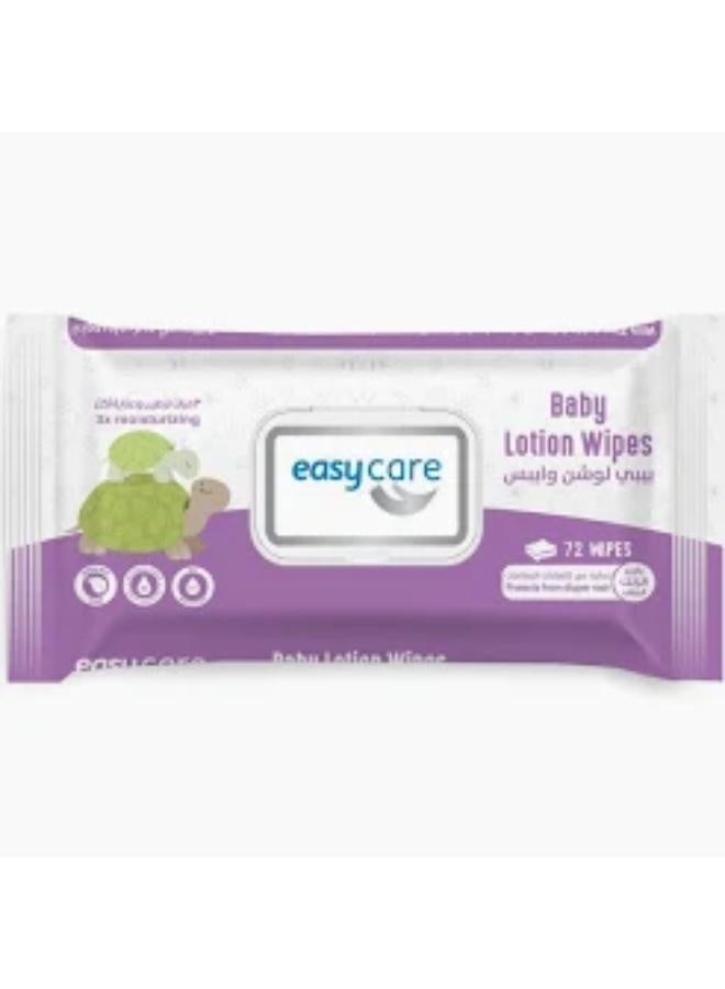 EASY CARE Baby Lotion Easy Baby Wipes - 40 Wipes