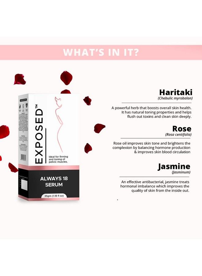 Exposed Always 18 Serum Revitalizing Serum For Women 35 Gm - Image 3