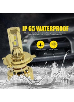 Toby's Toby's U9 H11 Bulbs, 2024 Upgraded 200W 20000LM Lighting Bulb with fan, 6500K Cool IP68 Waterproof, Pack of 2  - Image 3
