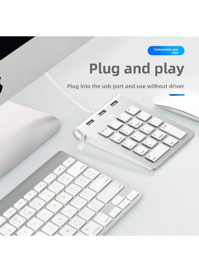 Rocketek Financial & Office Numeric Keypad – Ultra-Thin USB 2.0 Wired Multi-Function Numeric Keyboard for Laptop & Desktop - Image 4