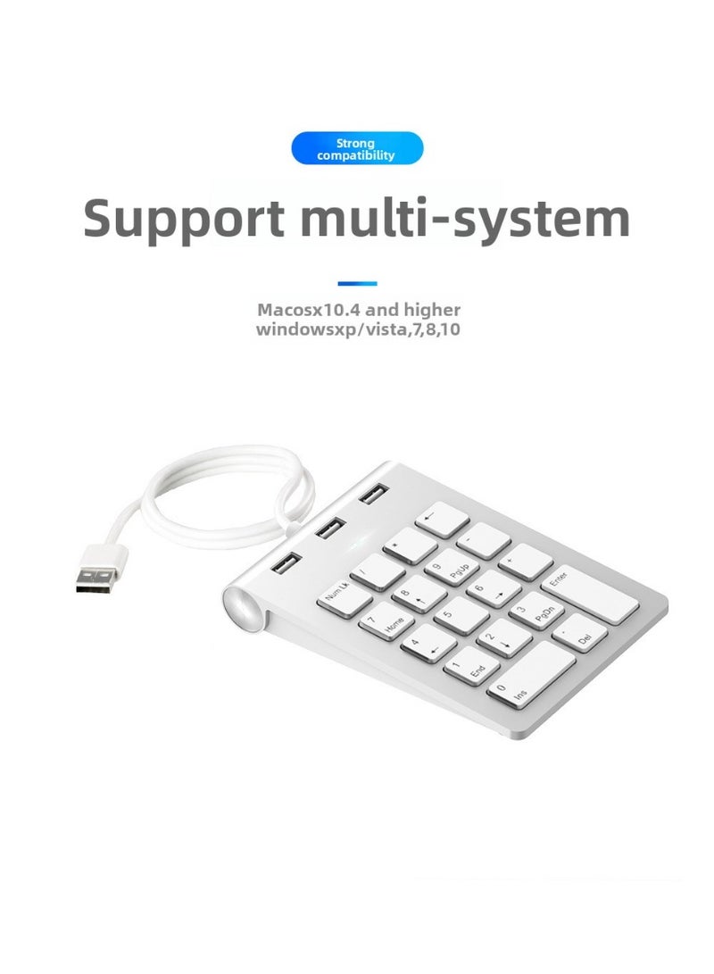 Rocketek Financial & Office Numeric Keypad – Ultra-Thin USB 2.0 Wired Multi-Function Numeric Keyboard for Laptop & Desktop - Image 5