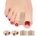 Niupiour Gel Bunion Toe Separators WFabric Lining for Big Toe Silicone Toe Spacers Bunion Correctors for Overlapping Toe Breathable Toe Corrector Protector for Women and Men Relieve Foot Pain - Image 2