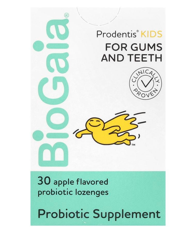 BioGaia Prodentis Kids® Probiotic Lozenges Apple 200 Million CFU 30 Lozenges