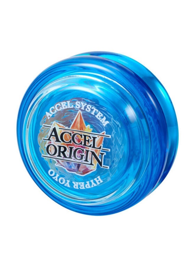 Bandai Hyper Yoyo Accel Heroic Blue | Yo-yo with High-Speed Spins | Gift for Kids & Adults - Image 1