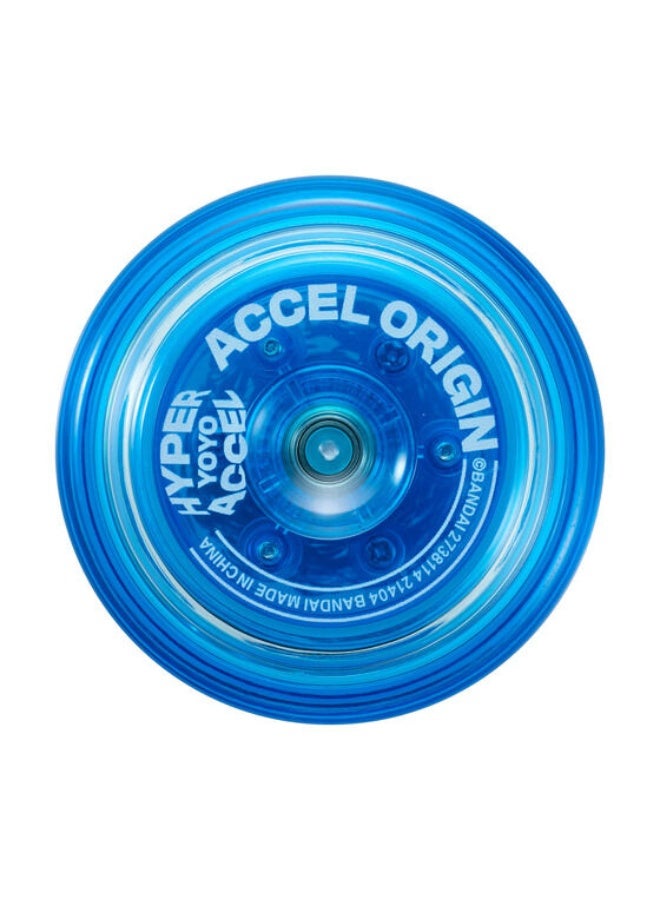 Bandai Hyper Yoyo Accel Heroic Blue | Yo-yo with High-Speed Spins | Gift for Kids & Adults - Image 3