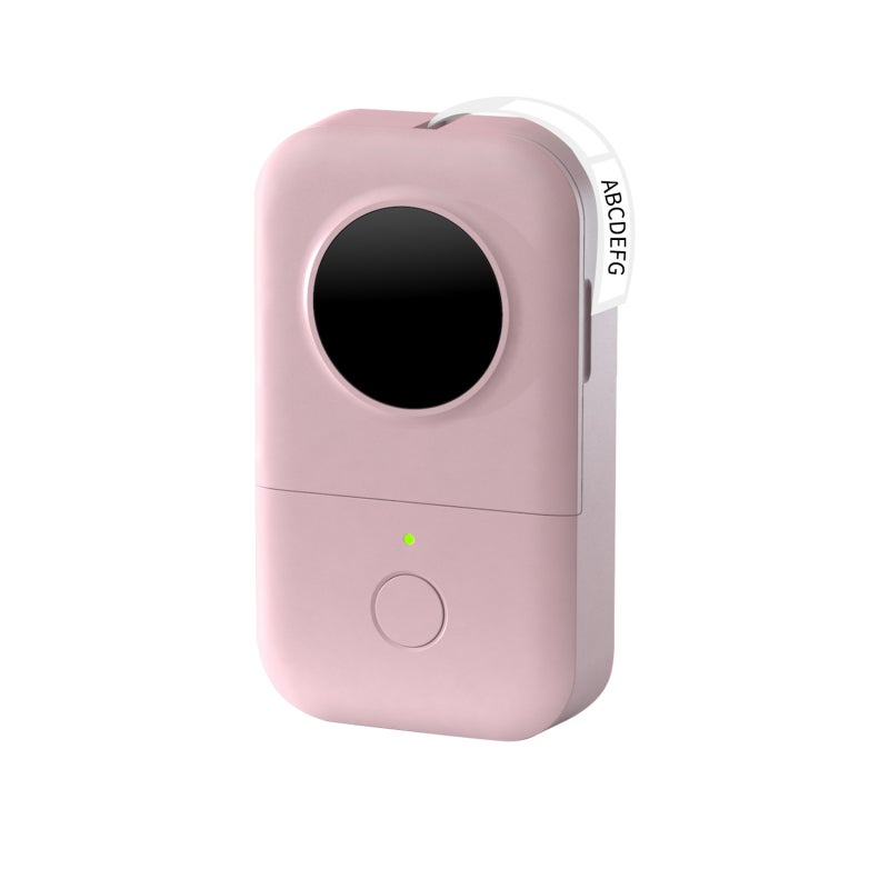 Label Printer: 203DPI Inkless Portable Mini Printer - BT Connected Rechargeable 1000mAh Battery Mobile Printer for Home Office Study Journal Making - Image 1