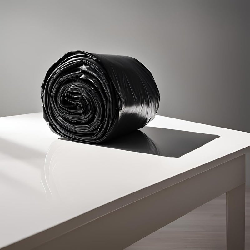 Eco Trial Essentials Eco Trial Essentials Garbage Bags 19x21 Inch Medium 270 Bags 9 Rolls LeakProof Durable Black Trash Bags with Detachable TieTape for Easy Closure - Image 3