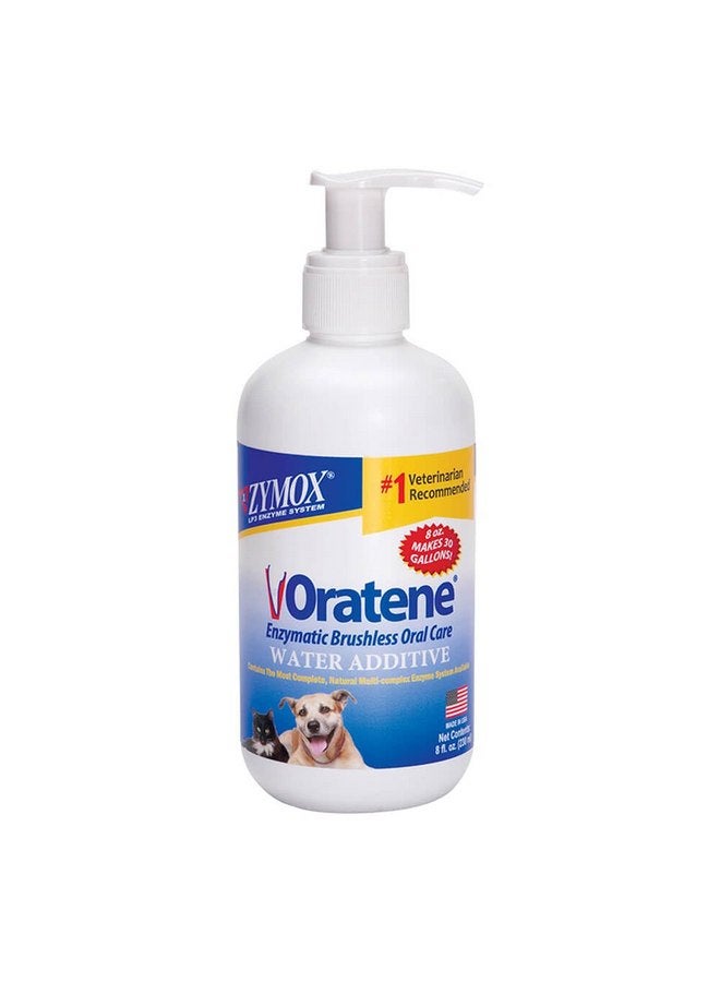 Zymox Pet King Brands Zymox Water Additive Oral Solution Pump Bottle, 8-Ounce - Image 1