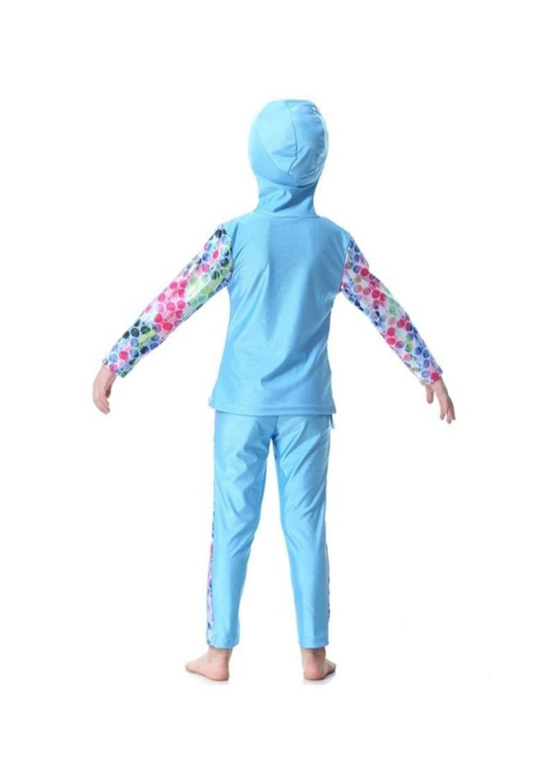 2-Piece Long Sleeve Hooded Burkini Blue/Pink/Green - pzsku/Z24D964FEDD633DCF9C6DZ/45/_/1655462664/70e52ce4-4b6c-4473-b907-d6f3bf0d806f