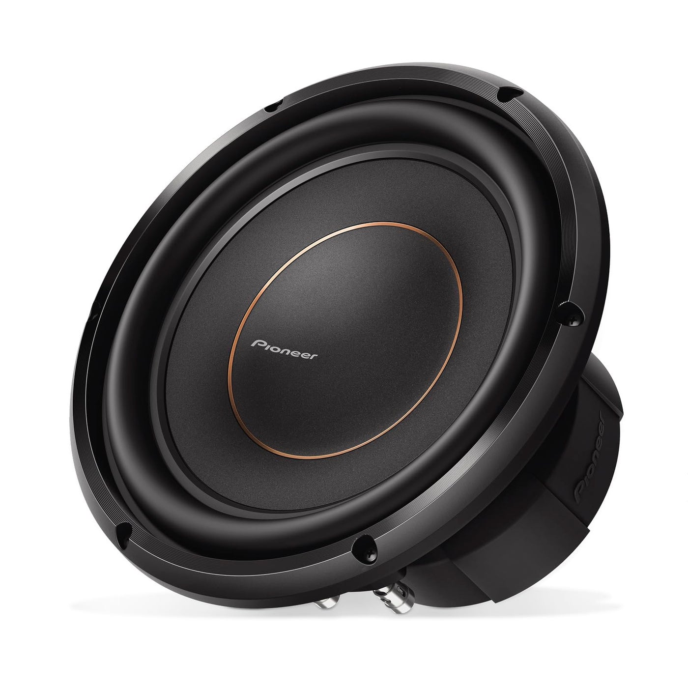 Pioneer D-Series TS-D10D4 10†High Performance Subwoofer – 1300W Max, Dual 4 Ohm Voice Coil for Flexible Wiring, Powerful Bass Output