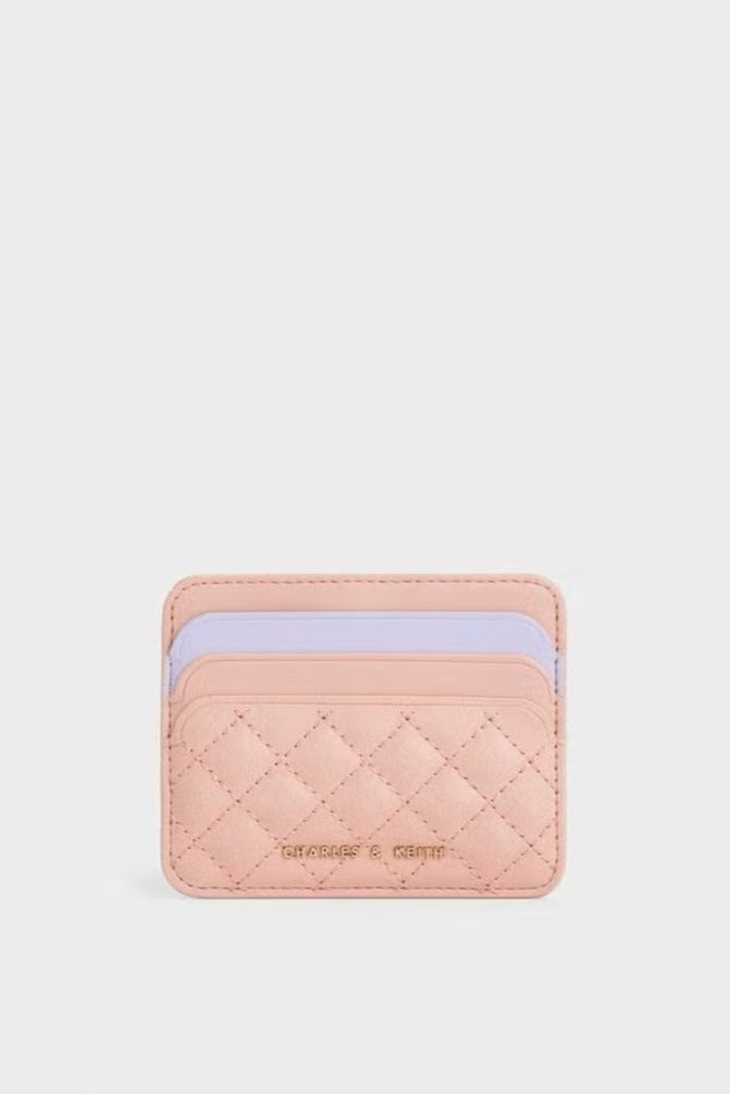 Charles & Keith Quilted Multi-Slot Card Holder - Image 3