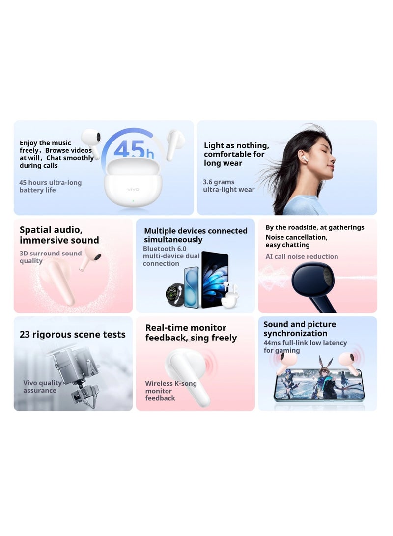 فيفو سماعات vivo TWS Air3: راحة طويلة المدى وبطارية تدوم طوال اليوم - Image 4