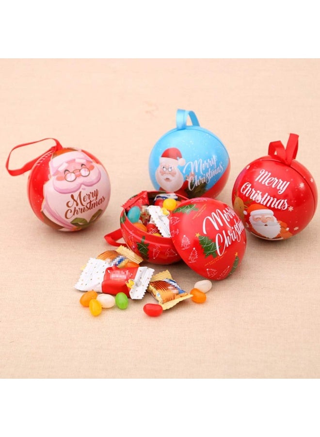 Christmas Gift Box Heart 17cm + 3 Gifts (Christmas Tree + Santa Claus Medal 11cm + Christmas Balls Gift Box) - Image 4