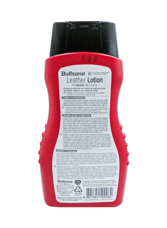 Bullsone Bullsone Leather Lotion Cleaner for Moisture, shine and anti-aging of Leather seats for Car - 300 ml - Image 2