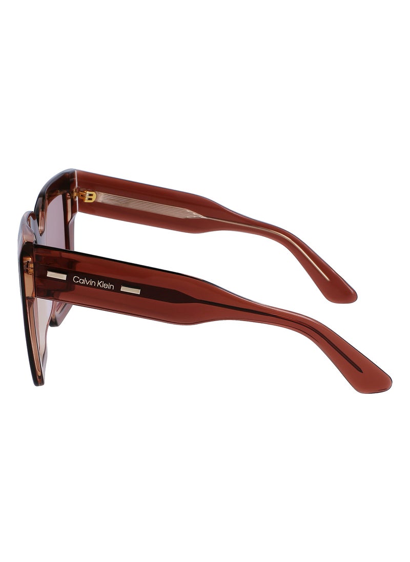 CALVIN KLEIN Women's Square Sunglasses - CK23502S-601-5219 - Lens Size: 52 Mm  - Image 4