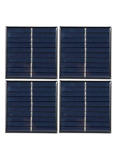 NIBEMINENT 4Pcs Mini 0.8W 5V Solar Panel Module System for Home DIY Projects Toys Battery Charging  - Image 1