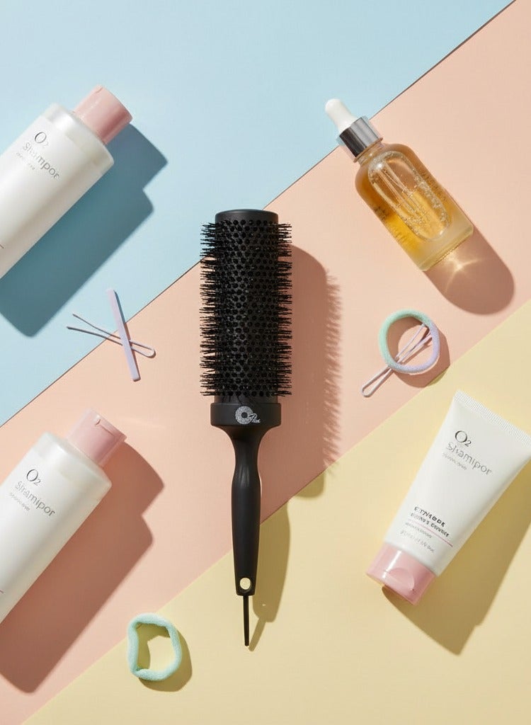 أوبلس فرشاة شعر أوبلوس - قبضة مريحة لتسهيل فك تشابك الشعر وتصفيفه - Image 4