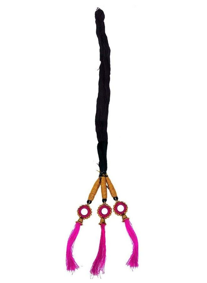 Fully Designer Parandi For Bridal Wear Punjabi Hair Styling Accessories Hair Paranda For Girls And Women Silver 30 Gram Pack Of 1 - Image 1