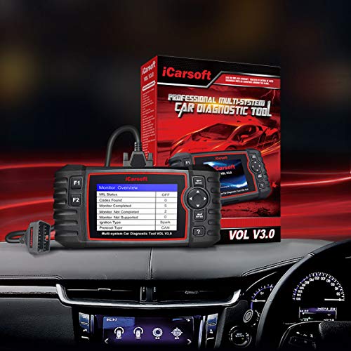iCarsoft VOL V3.0 for Volvo/Saab Diagnostic Tool with auto VIN/Quick Test/Actuation Test - Image 5