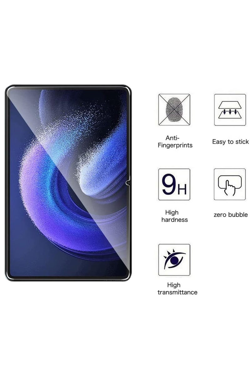 واقي شاشة من الزجاج المقوى عالي الدقة مقاوم للخدش وخالٍ من الفقاعات وسهل التركيب لجهاز Apple Honor MagicPad 3 مقاس 13.3 بوصة - Image 3